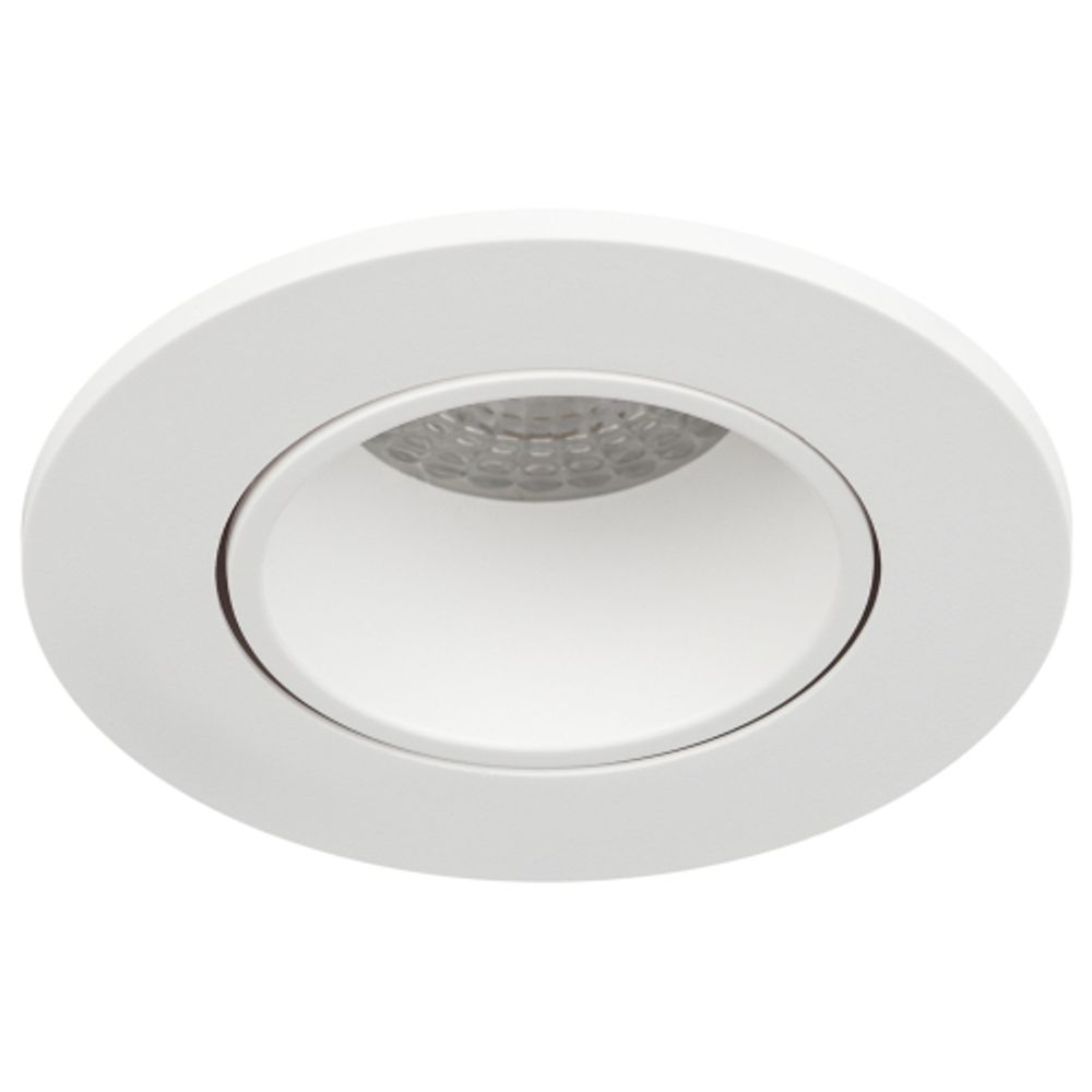 Светильник встраиваемый декоративный ЭРА KL90 WH под лампу MR16 GU5.3 белый пластиковый