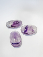 Аметист шевронный галька крупная L