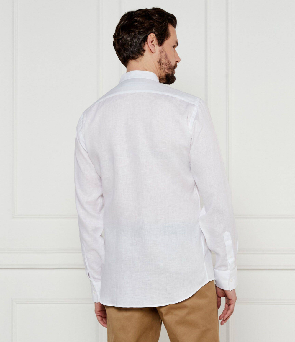 Льняная рубашка Karl Lagerfeld - белый(605035 552667)