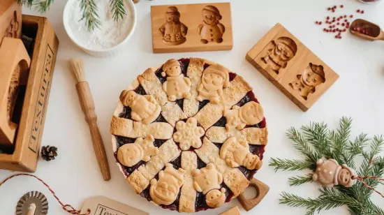 Рецепт пирога к новогоднему столу