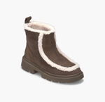 Замшевые ботинки INUIKII Biker Suede Brown на меху