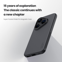 Чехол противоударный от Nillkin для Huawei Pura 80, серия Super Frosted Shield Pro