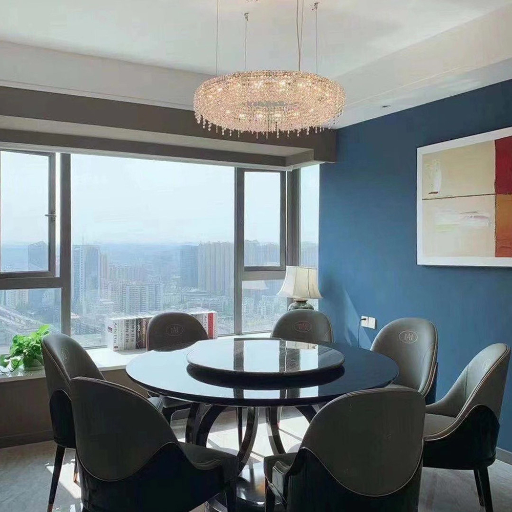 Люстра Cloyd HAYAO C9 / Ø60 см - хром (арт.10940)