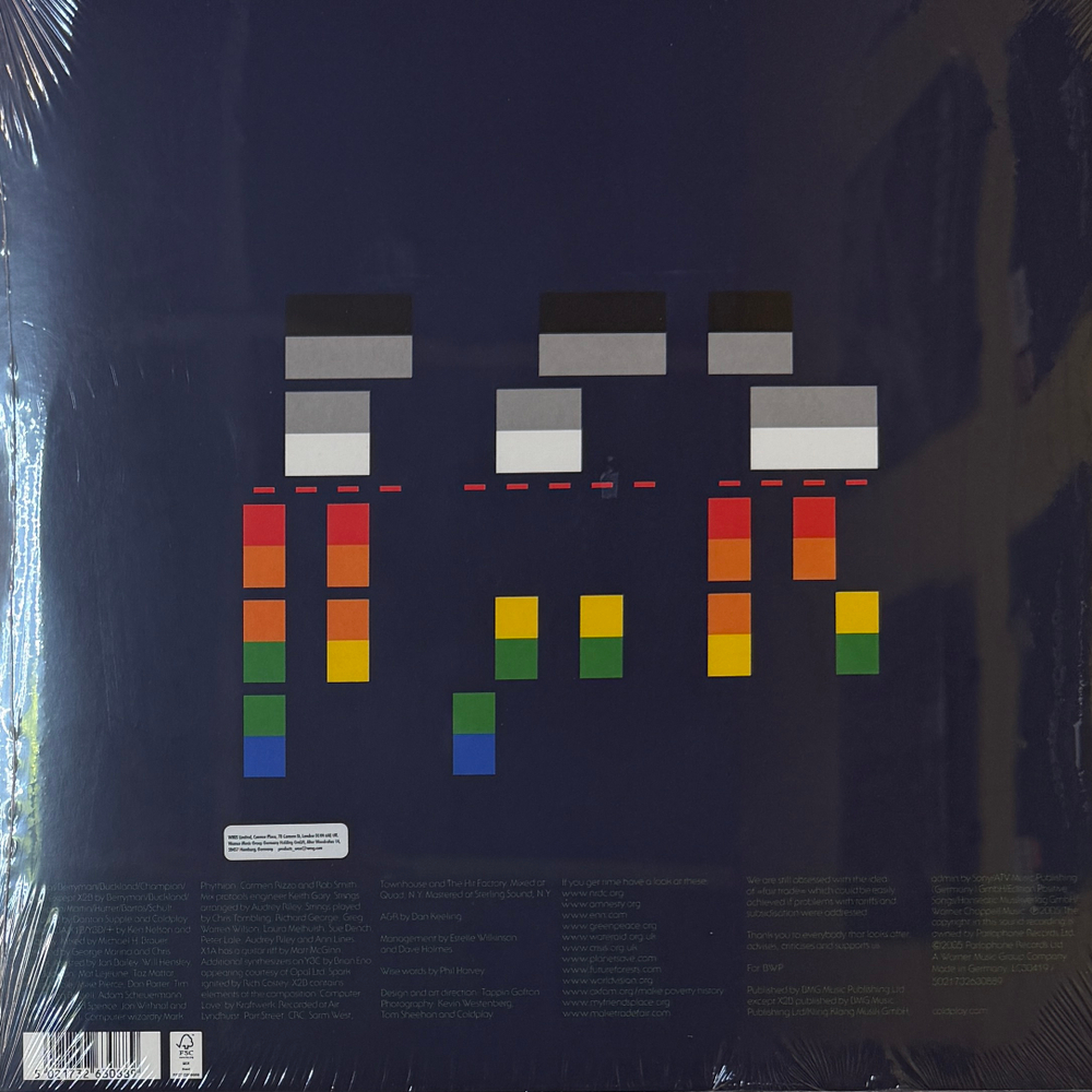 Coldplay ‎– X&Y 2LP (Германия 2025г.) Т