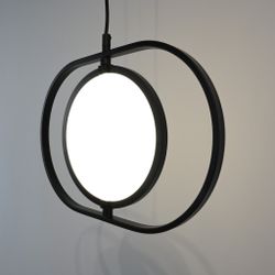 Подвесной светильник ARVET горизонтальный Черный