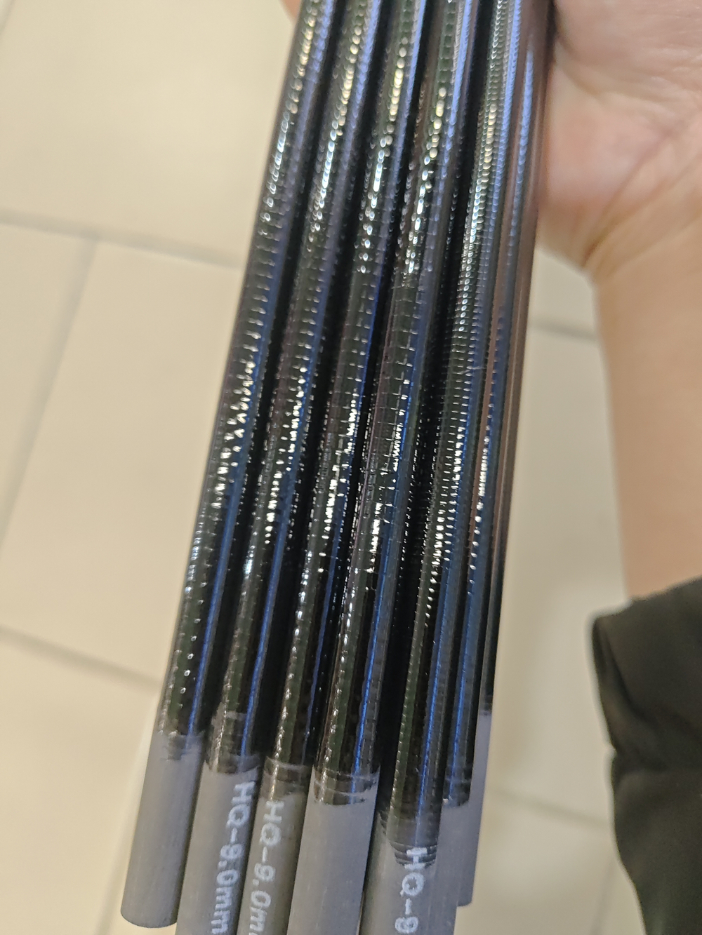 Вторая часть кончика рыболовной удочки