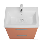 Тумба под раковину Roca The Gap Original 60 2 ящика, терракота, ZRU9307837