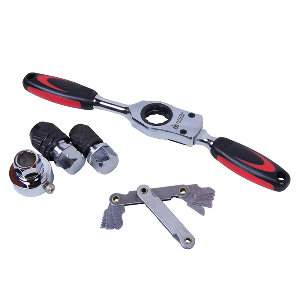 МАСТАК (351-00006C) Набор инструментов для нарезания резьбы, кейс, 6 предметов