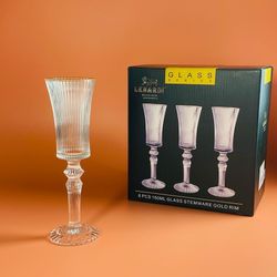 Lenardi 588-665 Набор из 6 фужеров 150мл в под.уп.(х8)Стекло