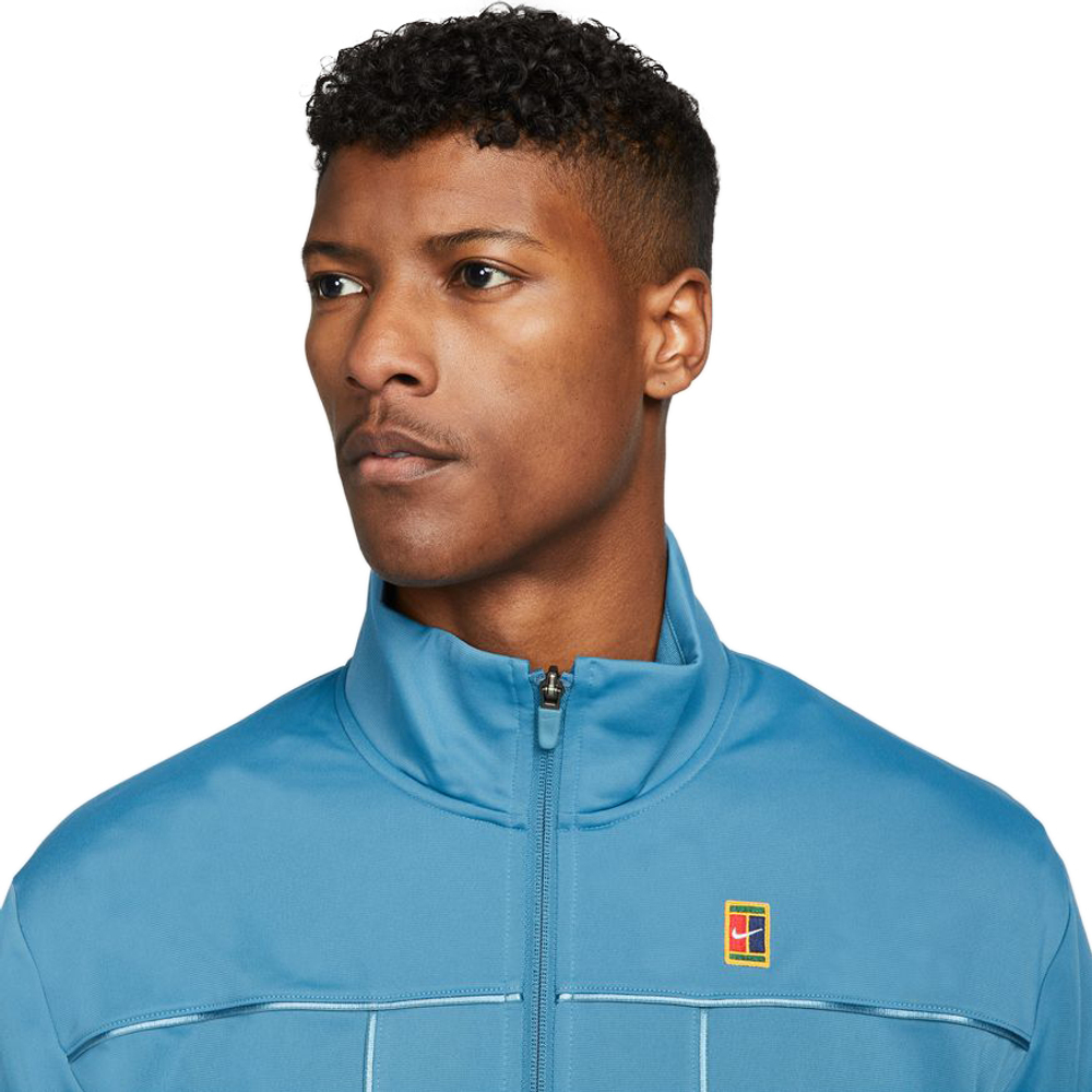 Мужская теннисная кофта Nike Court Heritage Suit Jacket M - riftblue