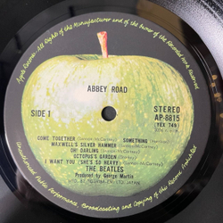 Винтажная виниловая пластинка LP The Beatles Abbey Road (Japan 1973) (No Obi) Here Comes The Sun