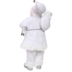 Дед Мороз - Лесовичок «Снежные времена» 60 см, Белый