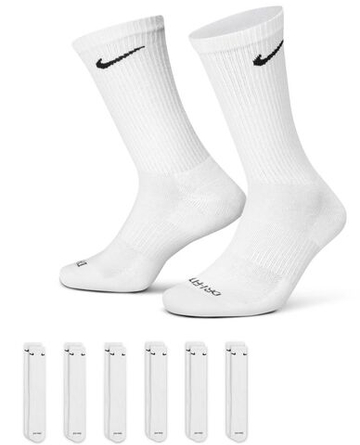 Теннисные носки Nike Everyday Plus Cushion Crew Socks 6P