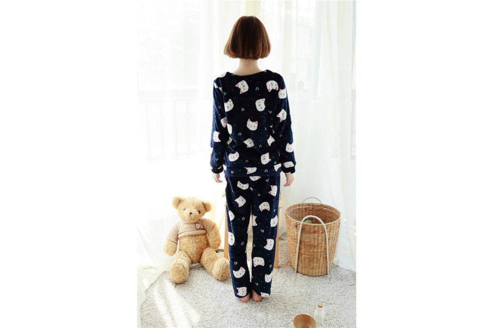 Пижама FunFur Черный Кот S