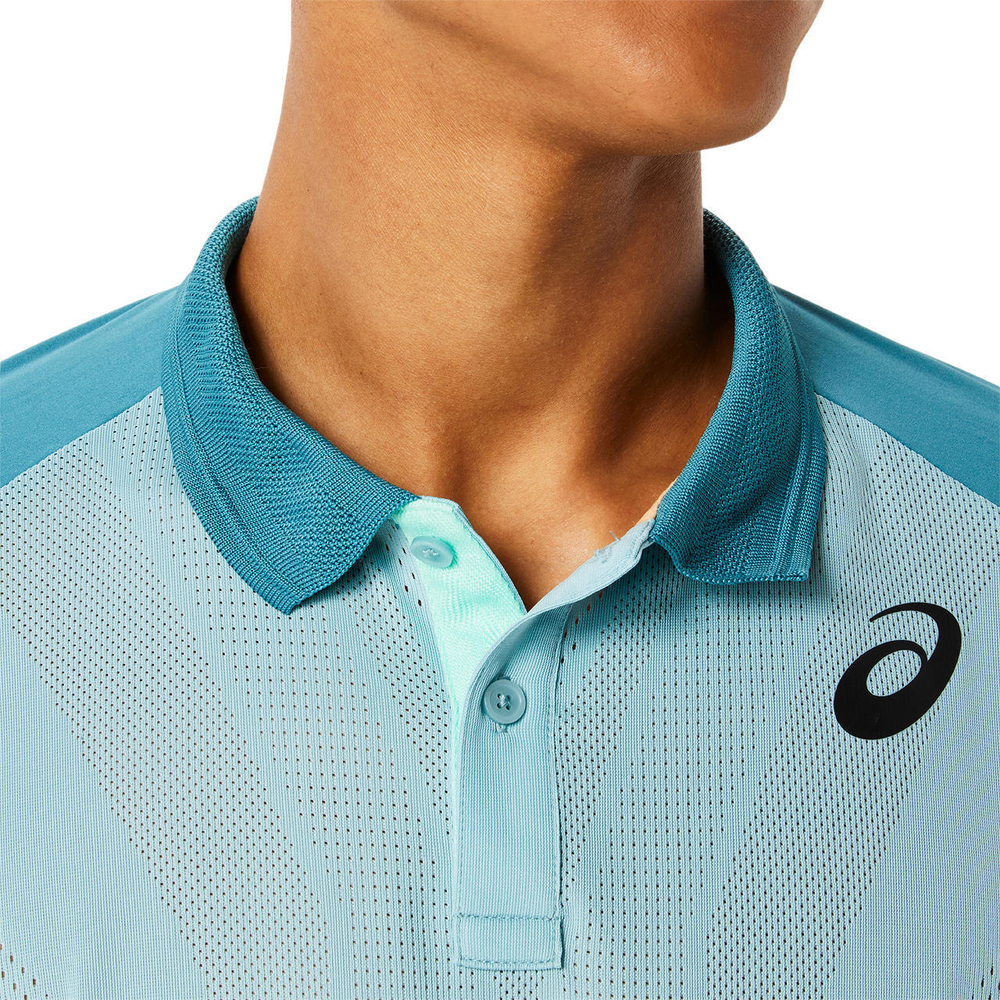 Теннисное поло Asics Match Actibreeze Polo Shirt - Turquoise