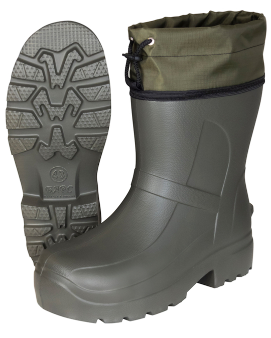 Полусапоги ЭВА (С-125КПКС) морозостойкие (-30С), МБС КЩС, с манжетой, ПКП Кевлар, Оливковые