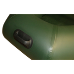 Лодка ПВХ Polar Bird Чирок Гребная PB-280Т Teal со стеклокомпозитной сланью и банкой Серая