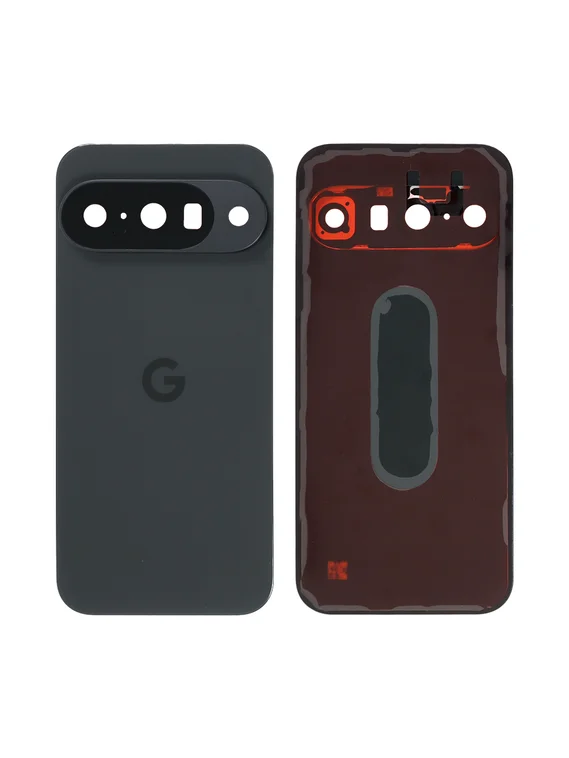 Задняя крышка для Google Pixel 10 черная (Obsidian) со стеклом камеры