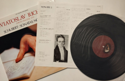 Винтажная виниловая пластинка LP Schubert Шуберт, Святослав Рихтер Сонаты Nos. 9, 11 Tokyo Recital 1979 (Japan 1981)
