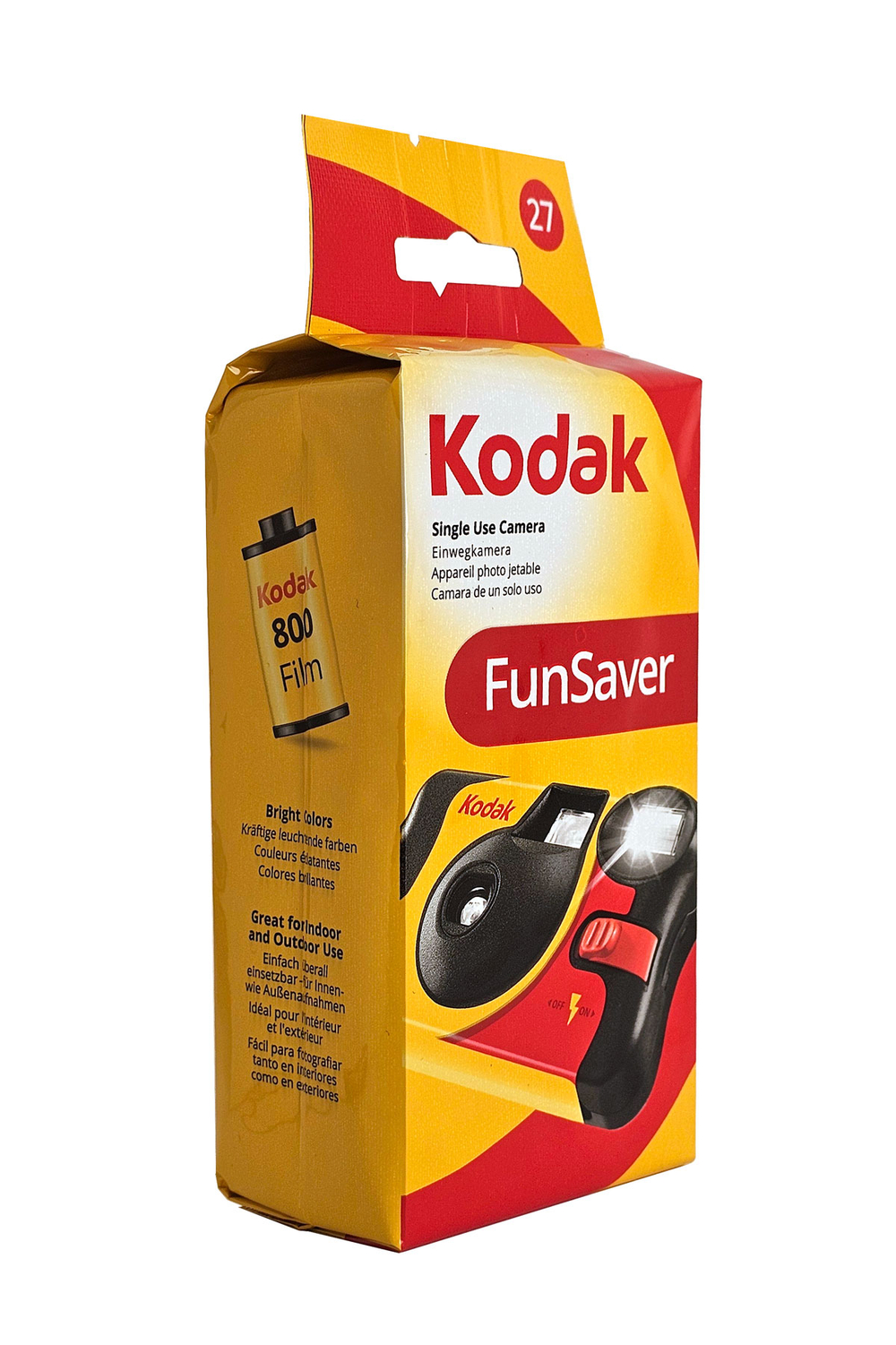 Фотоаппарат Kodak FunSaver Single Use Camera 800/27 одноразовый с пленкой