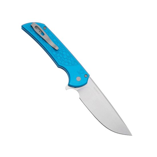 Нож Pro-Tech Mordax MX105-Blue Gridlock с клинком из стали CPM MagnaCut, рукоять Алюминий
