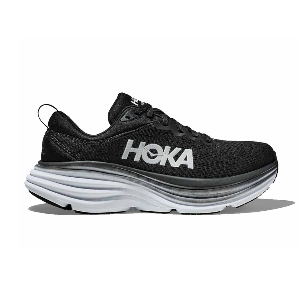 Кроссовки мужские HOKA M BONDI 8 X-WIDE Black / White
