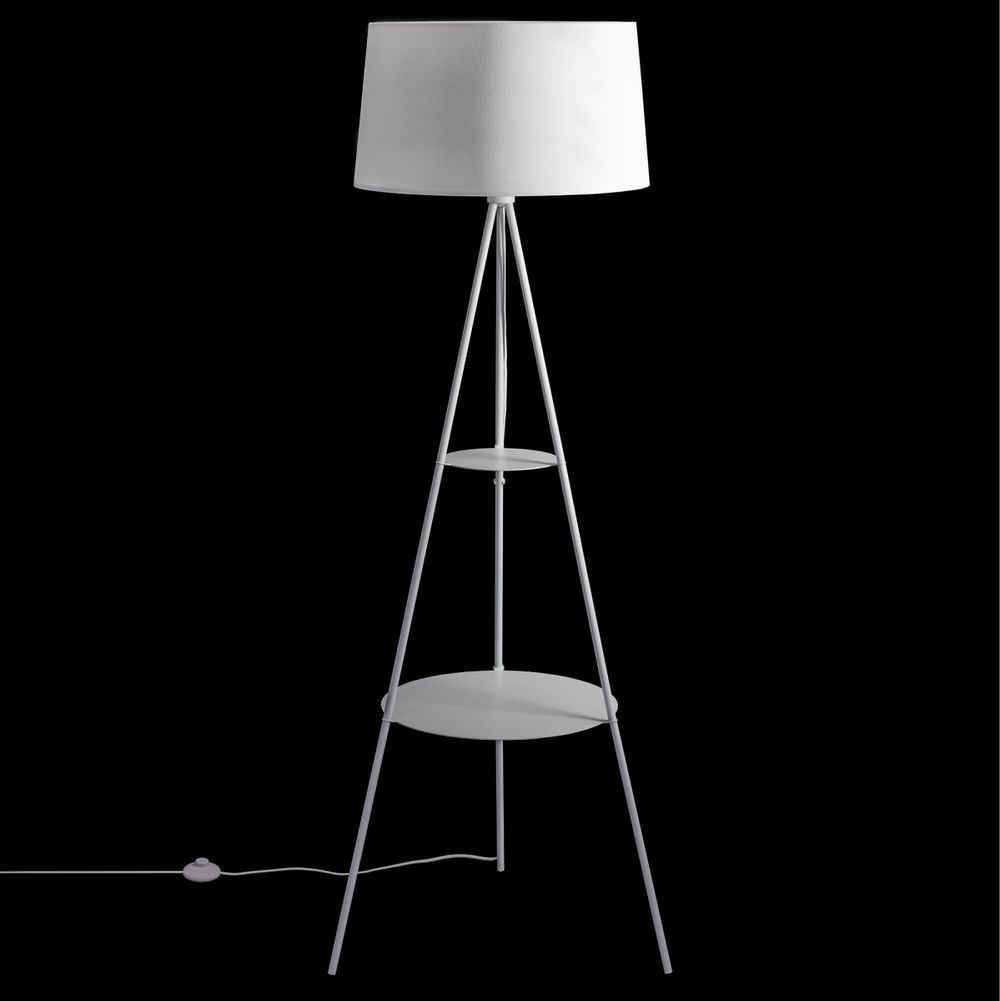 Citilux Рейнер CL806020 Торшер со столиком Белый