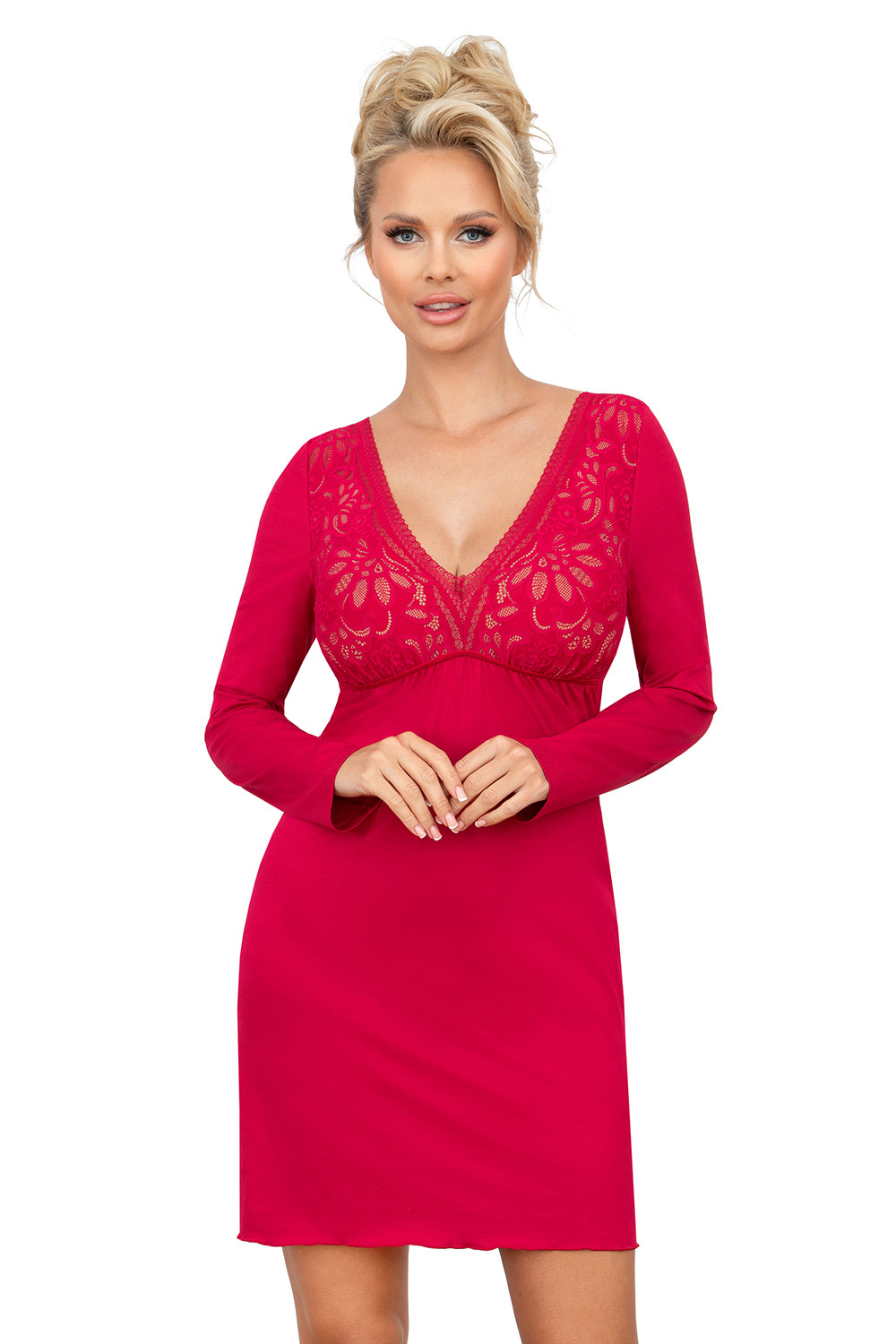 Silvana long nightdress Vine
