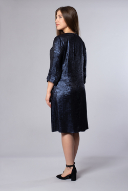 Платье женское 3569ЛП, синий #182Сина053569ЛП