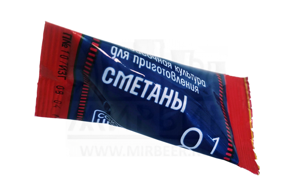 Закваска Полезная партия AiBi "Сметана", 3 шт