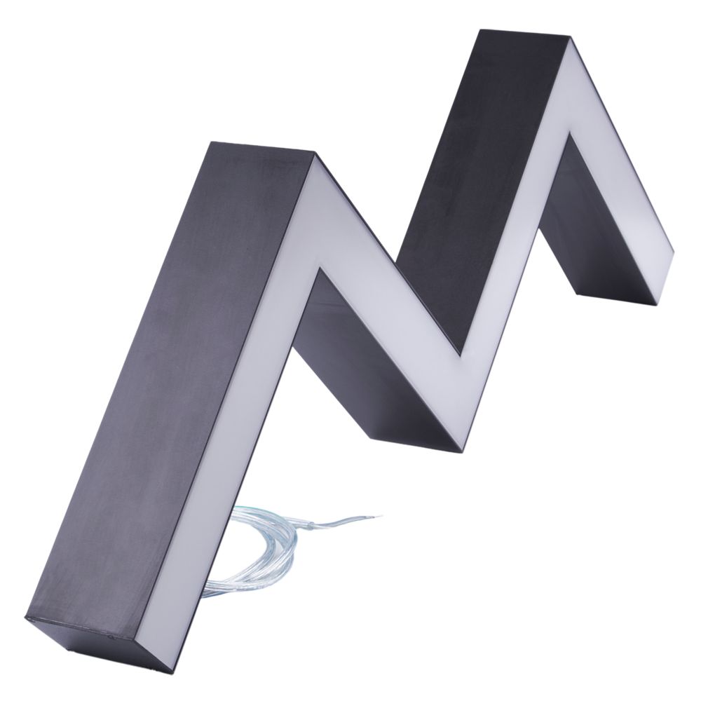 ULO-K19A 28W-4000K-Z30-120 IP40 BLACK Светильник линейный светодиодный подвесной. Зигзагообразный. профиль 50х70мм. Белый свет 4000K. 3000Лм. Алюминий. Цвет черный. TM Uniel