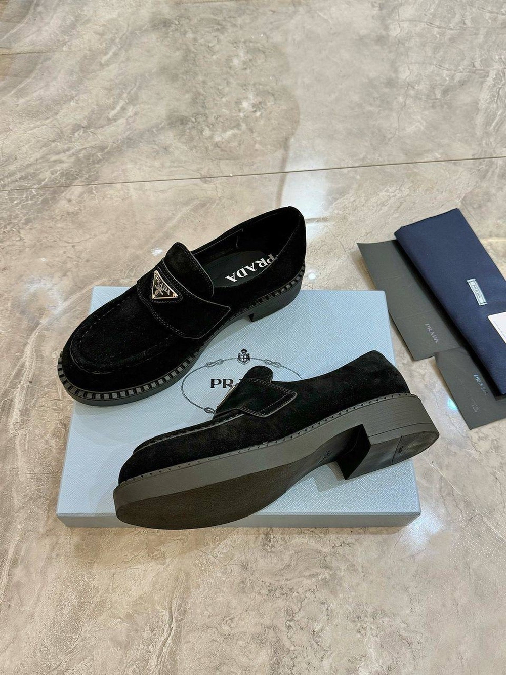 Лоферы Prada