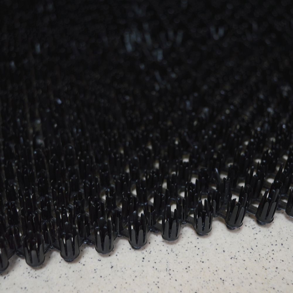 Коврик ТРАВКА 41*54см (черный) Gras ПВХ Blabar