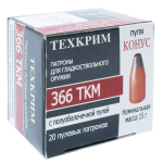 Патрон .366 ТКМ Техкрим пуля Кион полуоболочечная. 15,0г, коробка 20 шт.