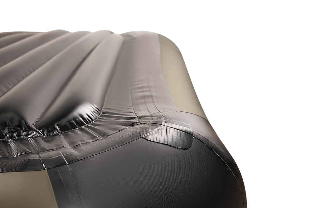 YACHTMAN-300 МНД НАДУВНОЕ ДНО (Яхтман) хаки-черный (лодка ПВХ с усилением)