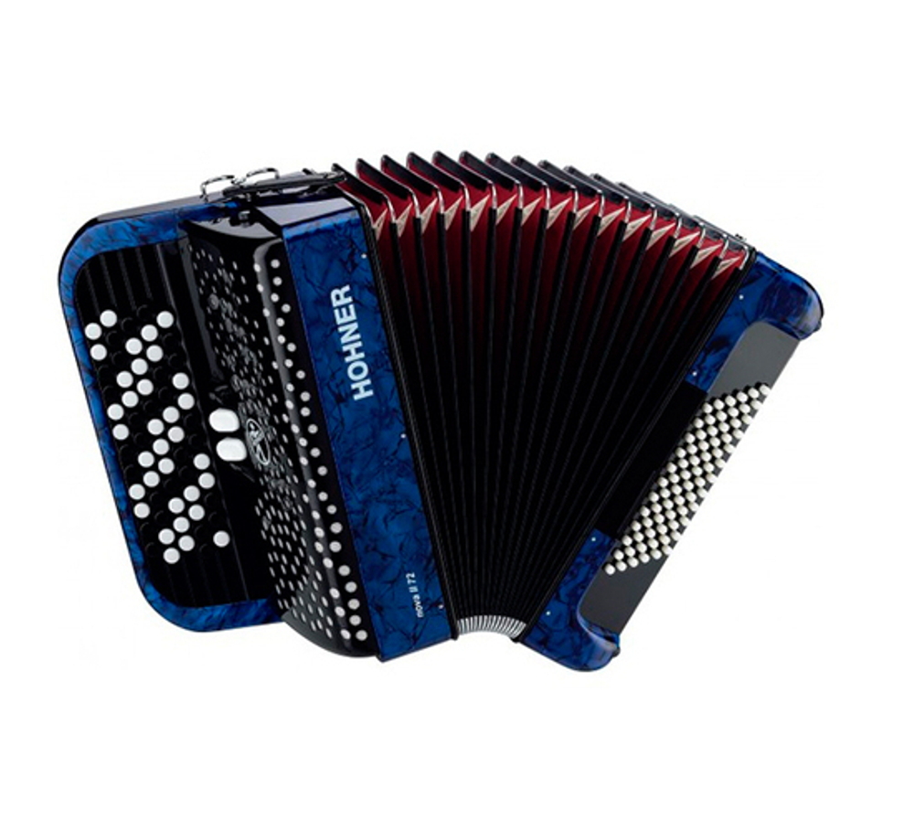 Аккордеон Hohner A4264 Nova II 72 Blue