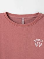 Свитшот удлиненный "Пепельная роза" 7+