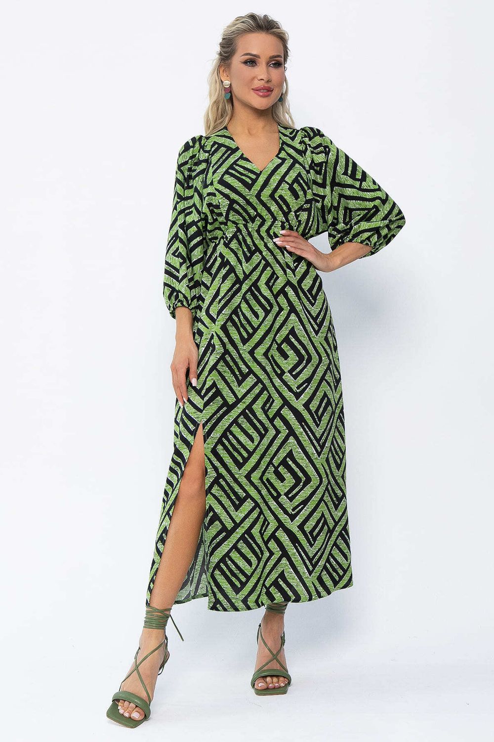 Платье Неповторимая (зеленое) П13640-33М LT Collection