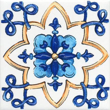 Настенный декор STG\A452\5232 Капри майолика