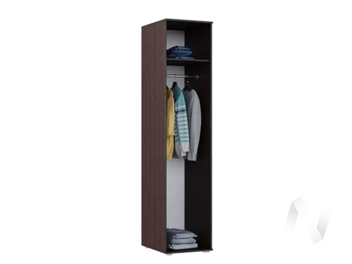 Пенал Спальня Ким (венге/белый глянец холодный)