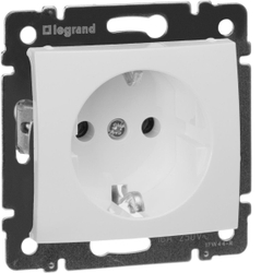 4320/4420 Розетка с заземлением 10 шт белая