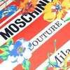 Зонт складной Moschino Boutique 8992-C Couture logo flowers