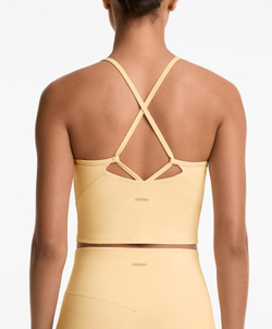 Oysho Топ-майка из полиамида, желтый