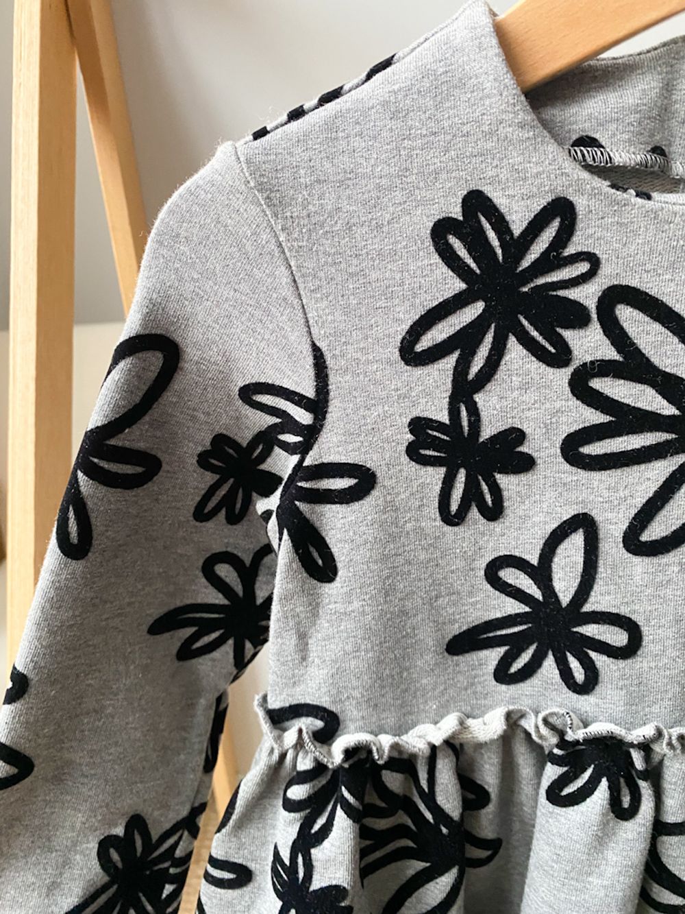 Новое хлопковое платье Il Gufo, 98