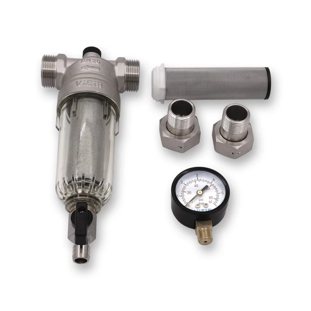 Фильтр с манометром хол. 1/2" VIEIR JC152