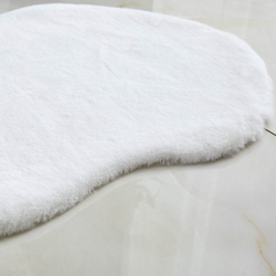 Ковер 60x90 Sofi De MarkO Плюшевый белый