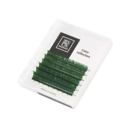 Ресницы BARBARA/МИКС/MINI/GREEN