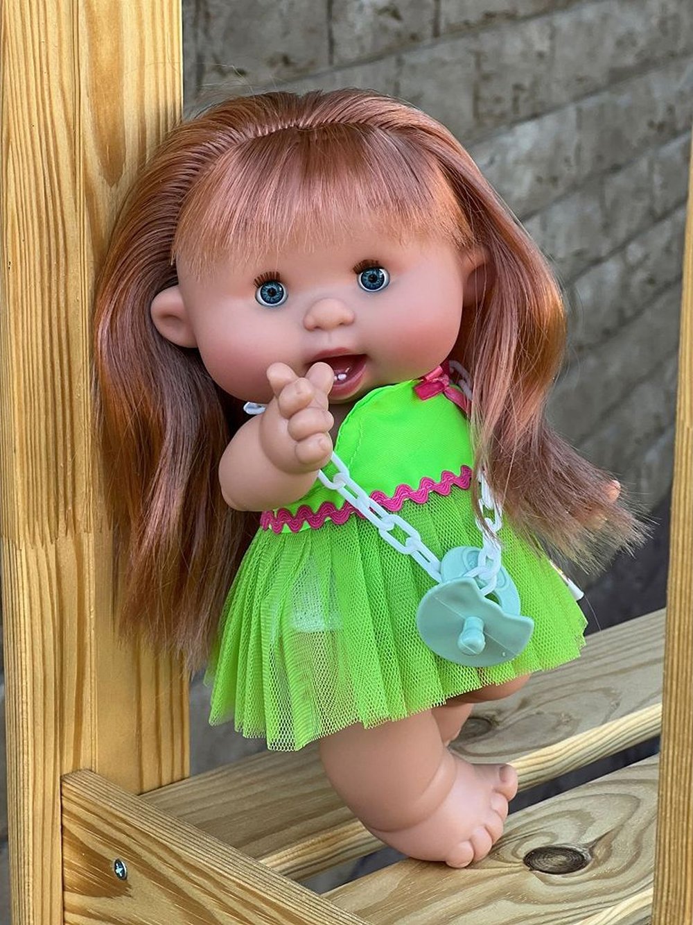 Пупс Nines 26см PEPOTE с закрывающими глазками (N804C4)