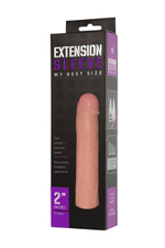 Насадка-удлинитель Sitabella Extension Sleeve, 18,5 см, телесная