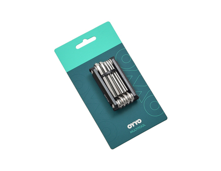 Мультитул OYYO, MT02, 10 функций, alu корпус, черный